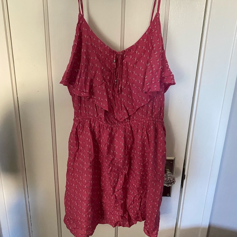 Dress with open back